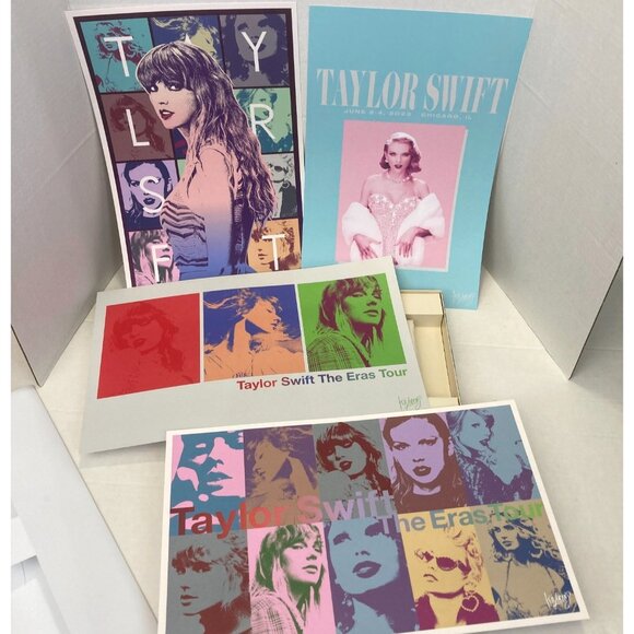 Taylor Swift Eras Tour Official VIP Package Merch Box Complete NEW - CHICAGO, IL - Picture 2 of 12